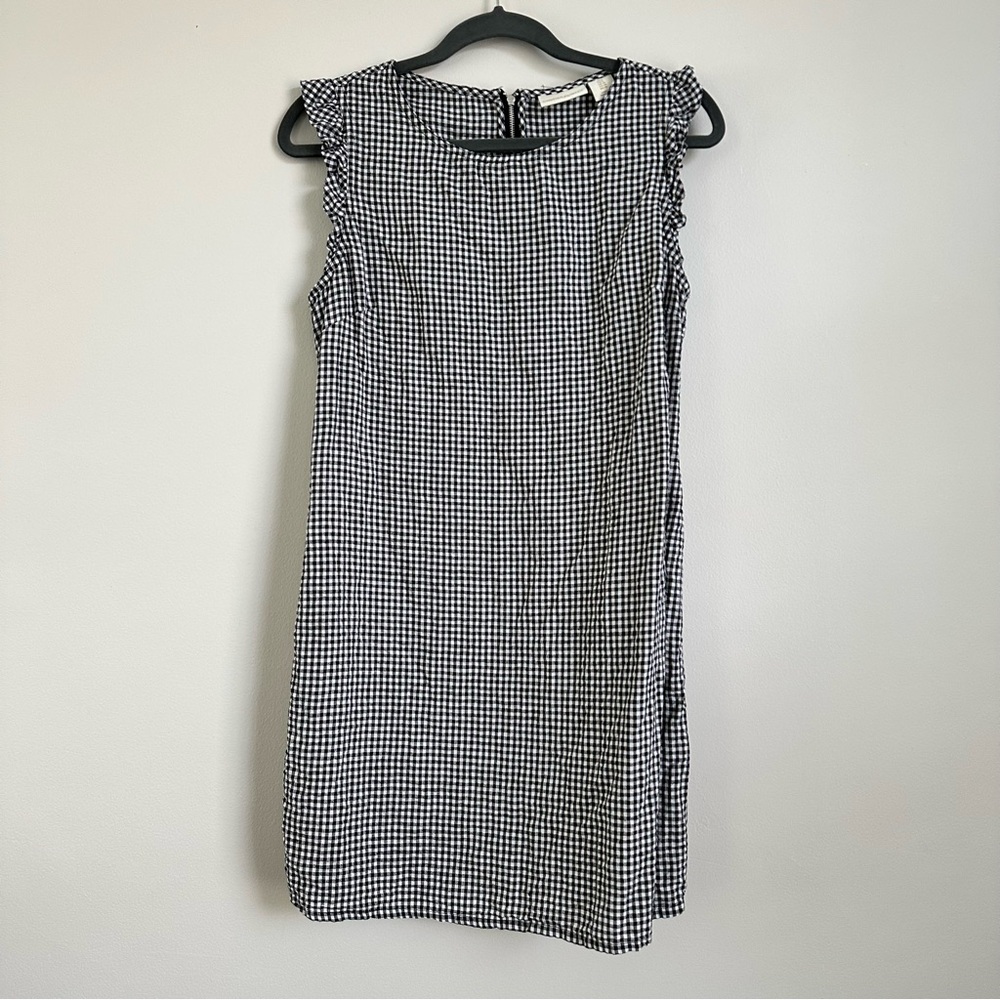 Black and White Gingham Dress